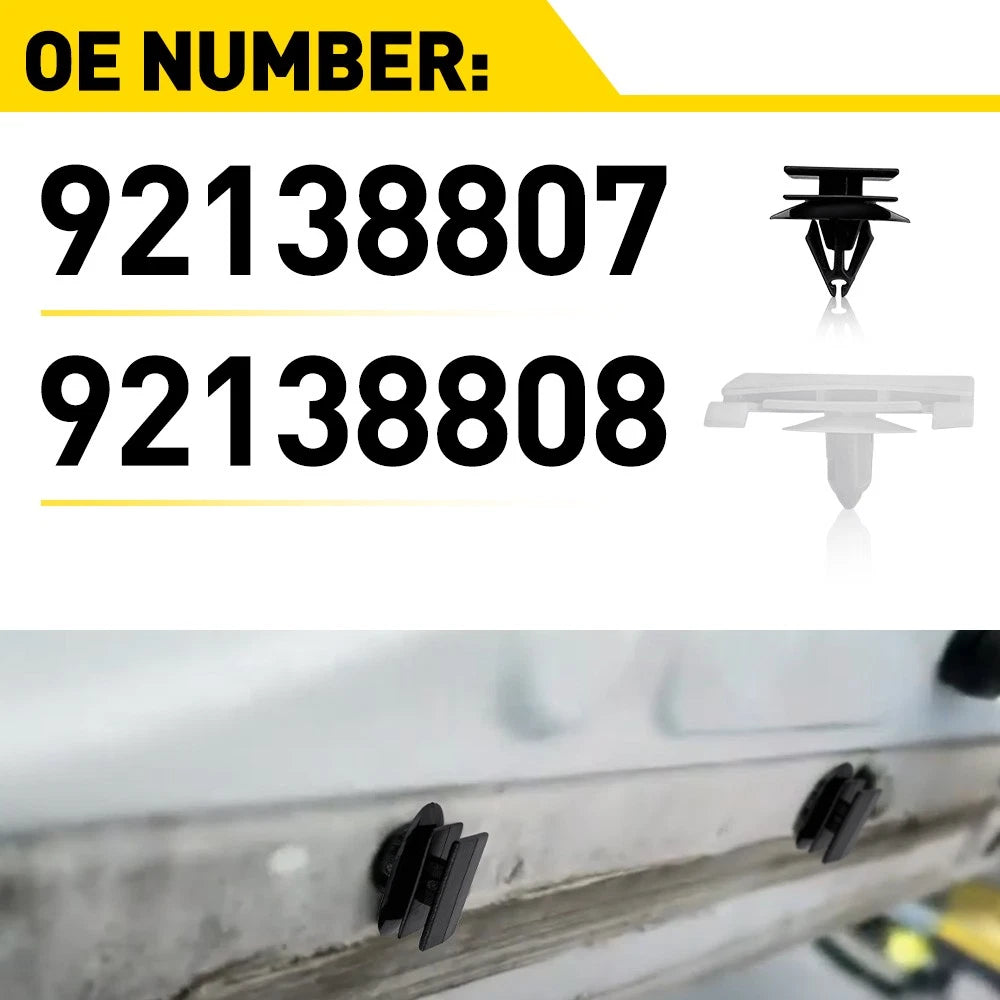 32pcs/kit Side Skirt Clips For Holden VE VF Commodore All 92138807 92138808