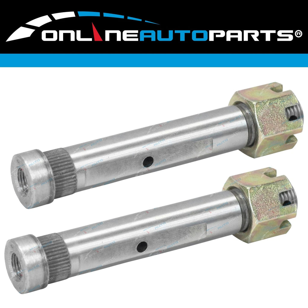 Pair of Front or Rear Fixed Shackle Pins for Nissan Patrol MQ / MK 1980~1987