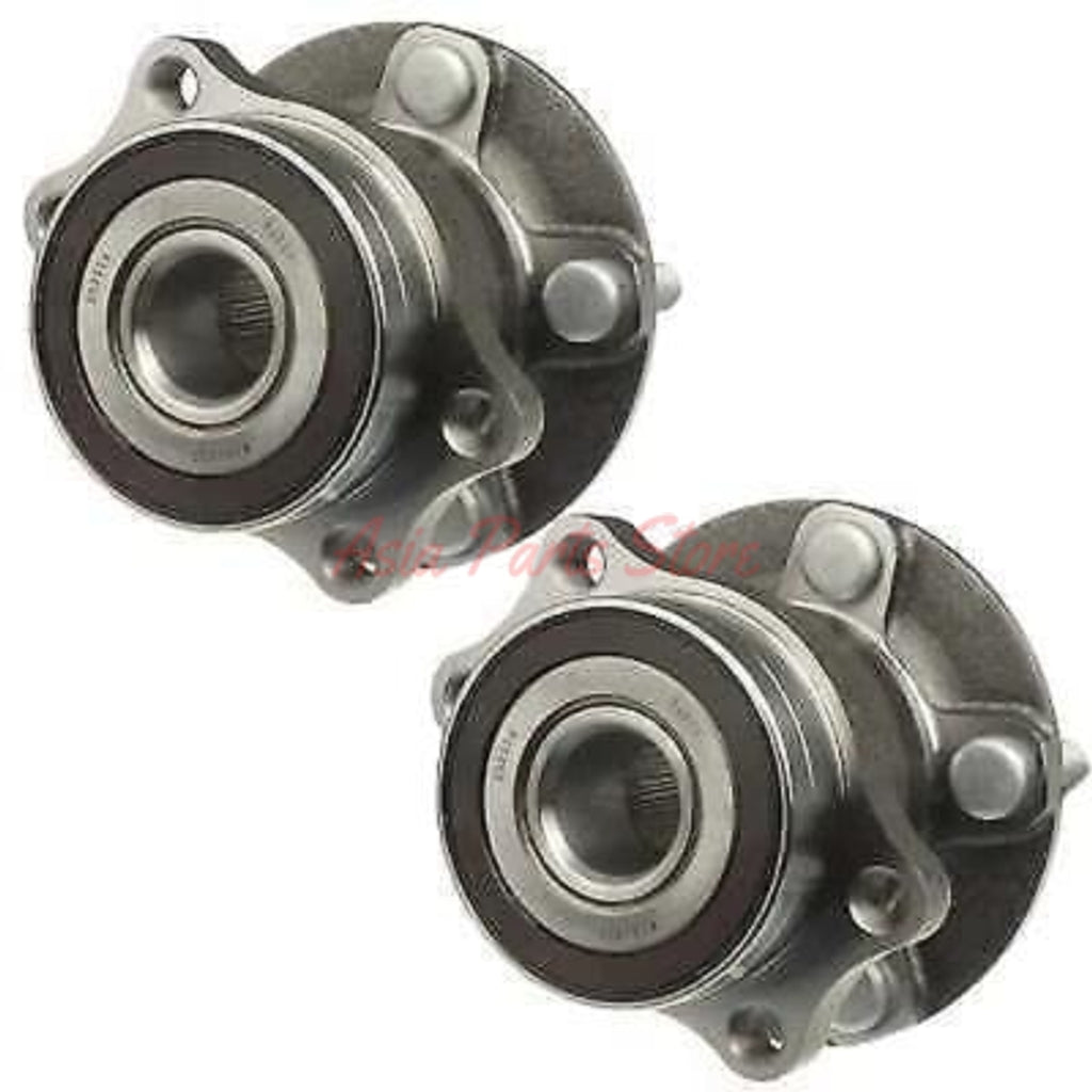 Pair of rear wheel bearing hub assemblies compatible with Subaru Forester, Impreza and XV