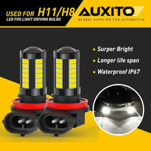 Load image into Gallery viewer, AUXITO H8 H9 H11 LED Fog Light Headlight Globes Bulb H/Low Kit Beam Amber White.
