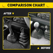 Load image into Gallery viewer, 4X LEATHER SHIFT KNOB FOR TOYOTA LANDCRUISER 70 SERIES UPGRADE TO SUIT 76/78