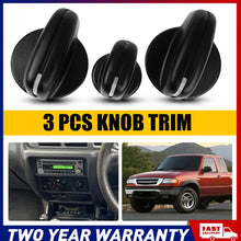 Load image into Gallery viewer, Heater Fan Control Switch Knob Set Fits Mazda B2500 Ford Courier PE/PG 1998-05