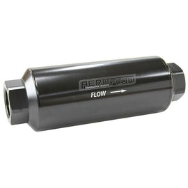 Aeroflow AF66-2043BLK-10 Pro Filter 10 Micron Black Female -12 ORB 2.4
