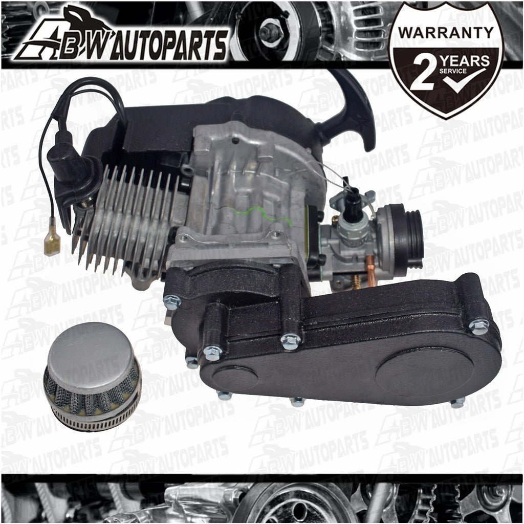 49cc 2 Stroke Pull Start Engine Motor Mini Pocket Pit Dirt Quad Bike ATV Scooter