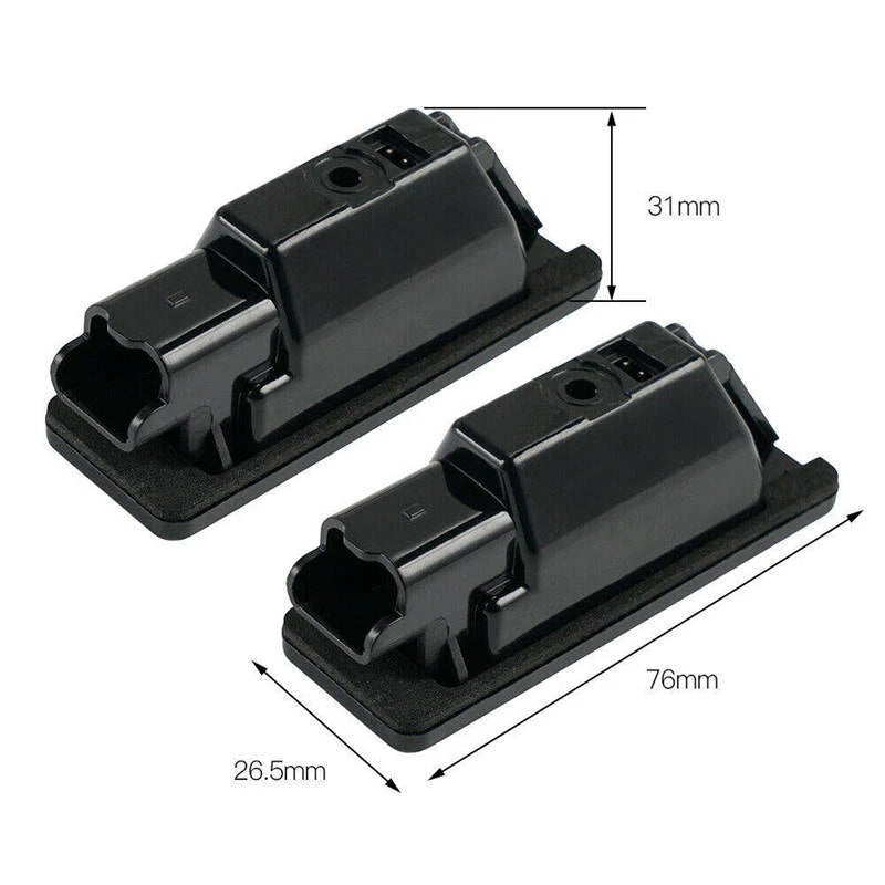 2x LED License Number Plate Light Lamps for Citroen C2 C3 C5 C6 DS3 for Peugeot