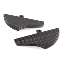 Load image into Gallery viewer, Black Foot Pegs Floorboards For Harley Sportster Touring Road Glide King Softail