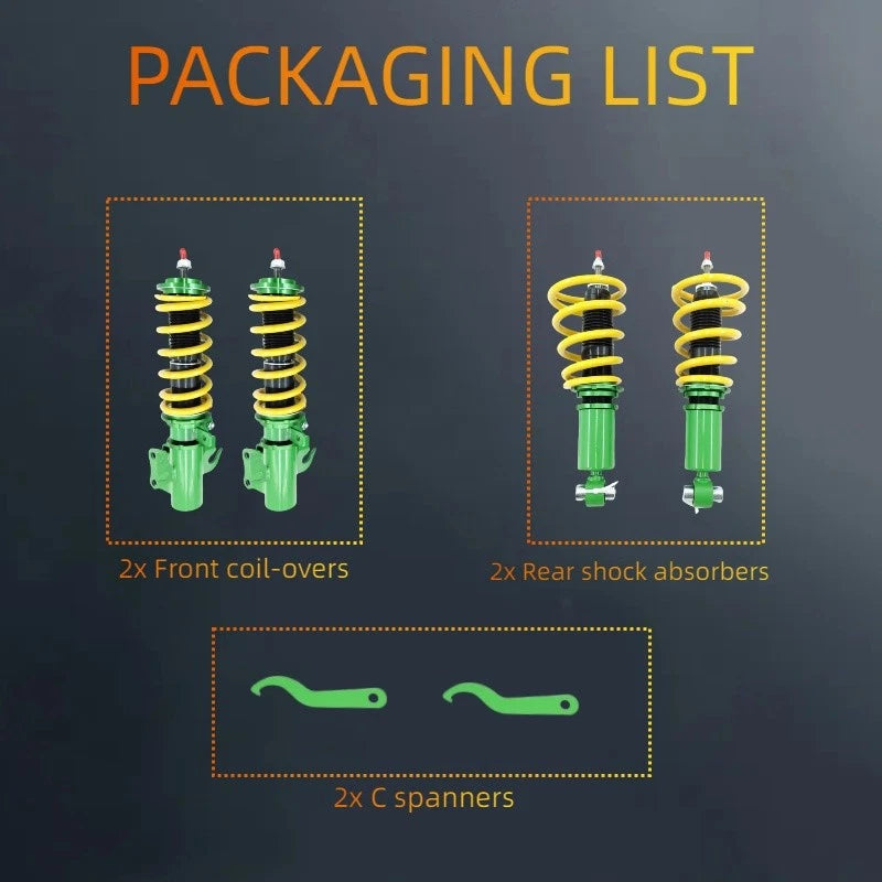 Street Coilover Suspension For Holden Commodore VE Sedan Wagon Ute 2006-2013