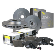 Load image into Gallery viewer, Front and Rear Brake Pads and Rotors Full set for BMW 116 118i E87 07-11 284mm