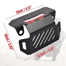 Load image into Gallery viewer, Anodized Black Front Brake Caliper Guards Protect Cover For Ducati DesertX 2022+