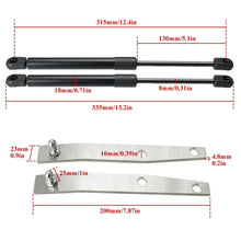 Load image into Gallery viewer, 2x Bolt In Gas Bonnet Strut Kit For Landcruiser 70 series Hj75 Hzj75 Hzj79 Hdj79