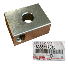 Load image into Gallery viewer, Genuine Toyota LandCruiser 70 80 100 105 1HZ diesel alternator fan belt adjuster block