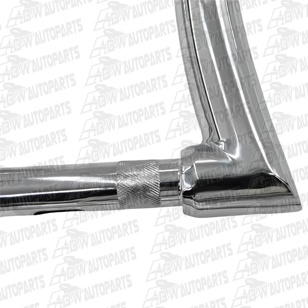 Chrome 12" Rise 2" Ape Hanger Handlebar 1" CLAMP For Harley Sportster Yamaha