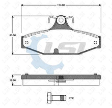 Load image into Gallery viewer, Rear Brake Pads and Disc Rotors Set for Ford FALCON BA BF FG 2002-16