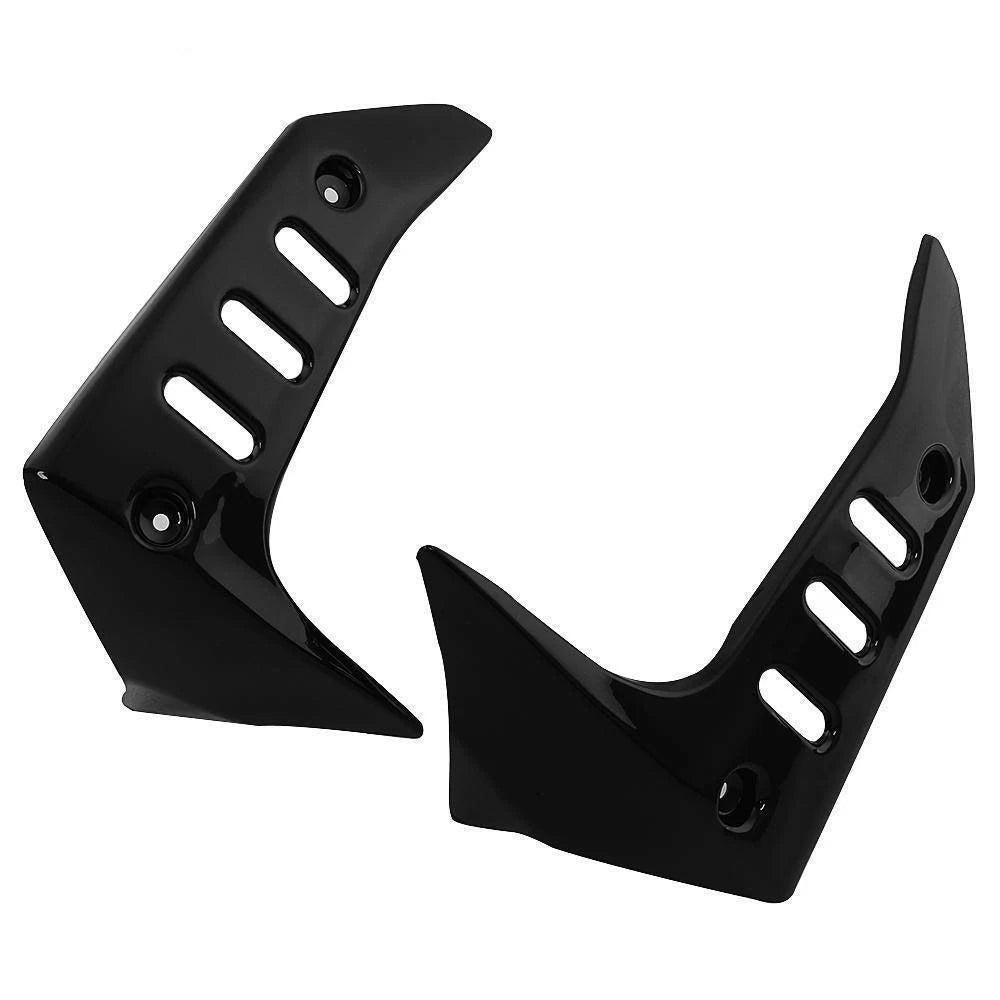 Black Radiator Side Cover Fairing Cowl Panel Fit for Kawasaki Z750 2004-2006 ST