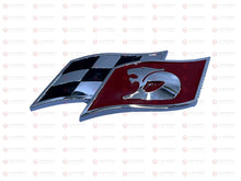 Load image into Gallery viewer, Red HSV Racing Flag Badge Emblem Holden Commodore V8 SV6 SS SV8 GTS R8 Maloo