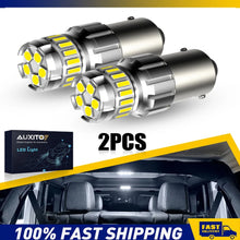 Load image into Gallery viewer, 2x 1156 P21W LED Bulb 12V For Car Brake Stop Tail Light 5SMD 3030+18SMD 4014 AU