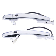 Load image into Gallery viewer, Door Handle Outer for Toyota Landcruiser 07-21 Set 4 Chrome FRONT REAR W/Sensor