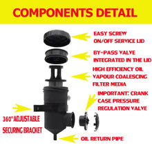 Load image into Gallery viewer, 200 Oil Catch Can &amp; EGR Plate Fit Mitsubishi Triton MN ML 2.5L 3.2L Turbo 4WD