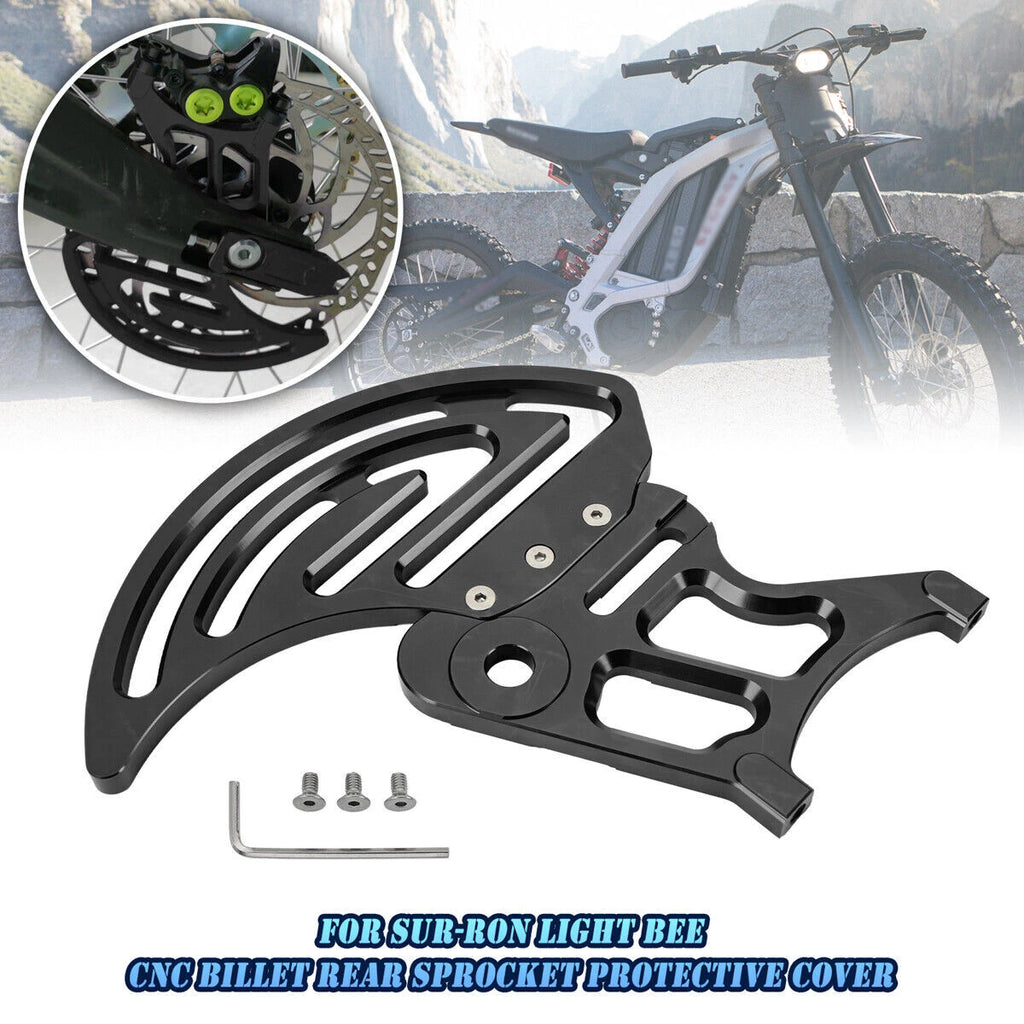 Aluminum Sprocket Guard Chain Cover Protector For Sur-Ron MX X bike for Segway S