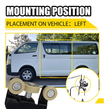 Load image into Gallery viewer, Set of 3 Sliding Door Hinge Roller Bearing SET LEFT Fits Toyota HiAce Rear 05-15