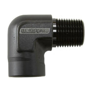 Aeroflow AF914-02BLK 90Deg Female - Male Elbow 1/8 Npt Black