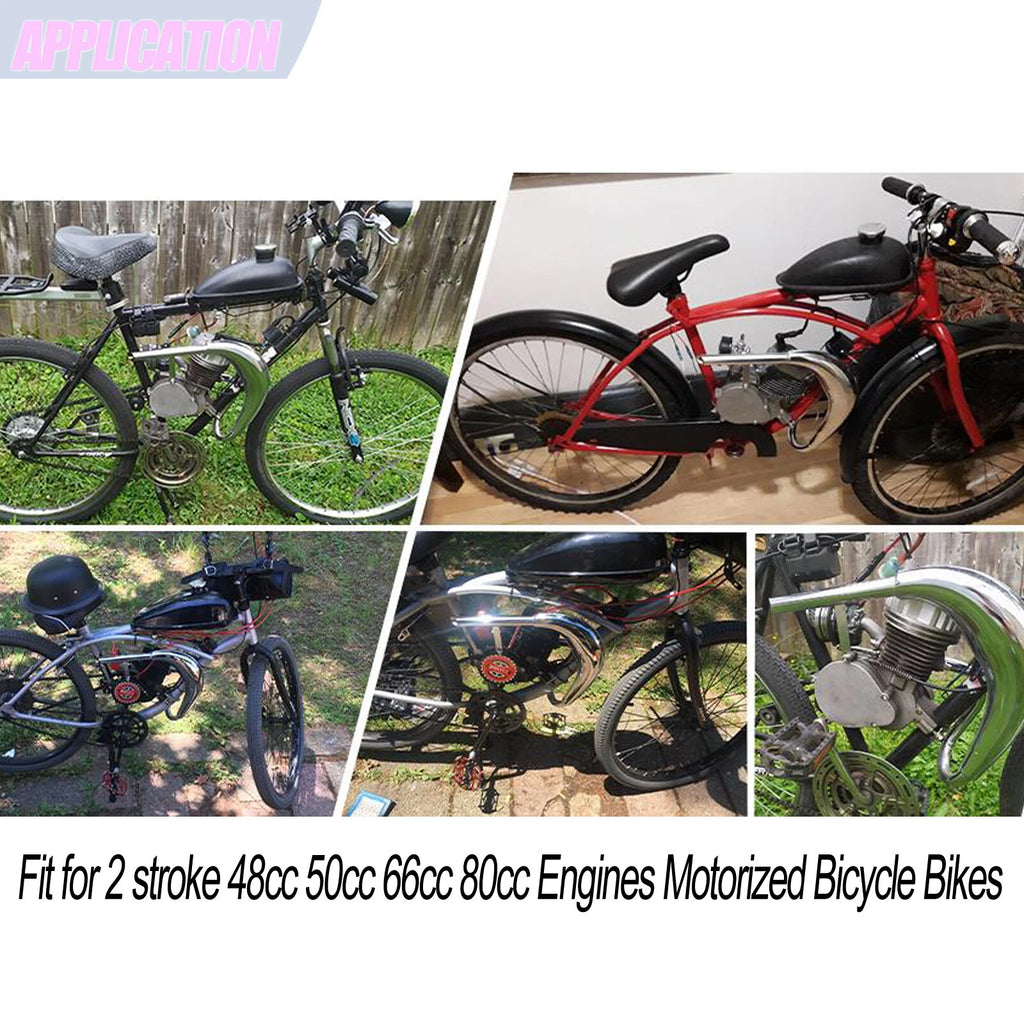 Expansion Chamber Muffler CDH66 2 Stroke Muffler-66cc FOR GAS MOTORIZED BICYCLE