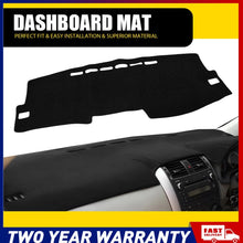 Load image into Gallery viewer, Fit Toyota Corolla ZZE122 Fielder 2007 2008-12 Dash Mat Dashboard Sun Cover