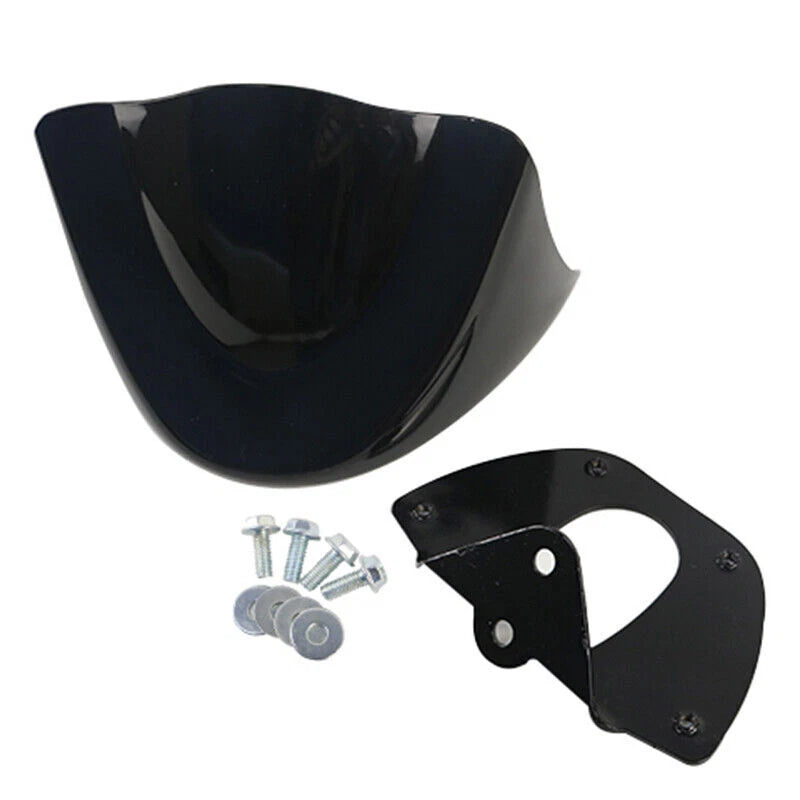 Gloss Black Front Chin Spoiler Air Dam Fairing For Harley Dyna Models 2006-17 ST