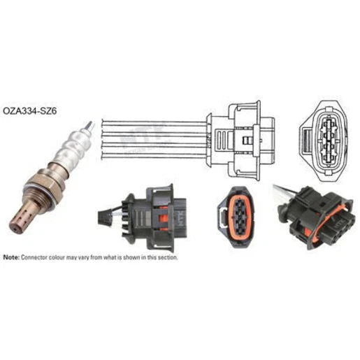 NTK Oxygen Lambda Sensor OZA334-SZ6