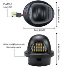 Load image into Gallery viewer, 2x Car Rear Led Number License Plate Lights Lamp For Ford F150 F250 F350 F450 ST