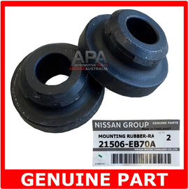 GENUINE Nissan Patrol GU Y61 Navara D22 D40 Upper Radiator Mounting Rubber x2