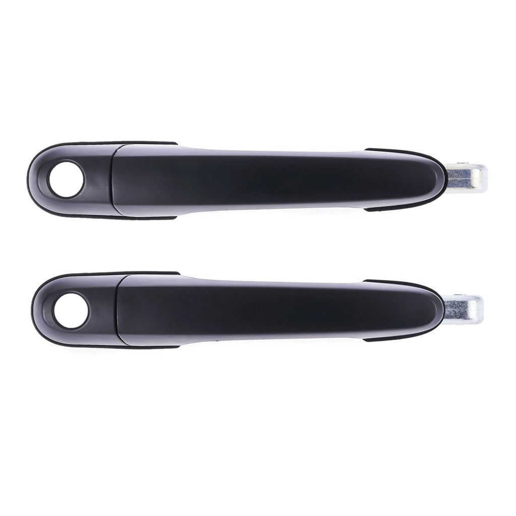 2pc Front Left & Right Outer Door Handle Black for Hyundai Tucson JM 2004 -10