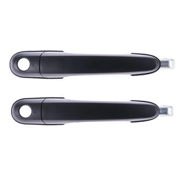 2pc Front Left & Right Outer Door Handle Black for Hyundai Tucson JM 2004 -10