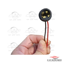 Load image into Gallery viewer, T10-3 W5W Wedge Rubber Globe Holder Car Light Socket Plug 2pc Pack