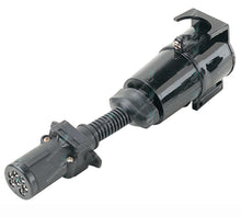 Load image into Gallery viewer, 7 Pin Small Round to 7 Pin Large Round Trailer Connector Adaptor Plug ADA7SP7LS