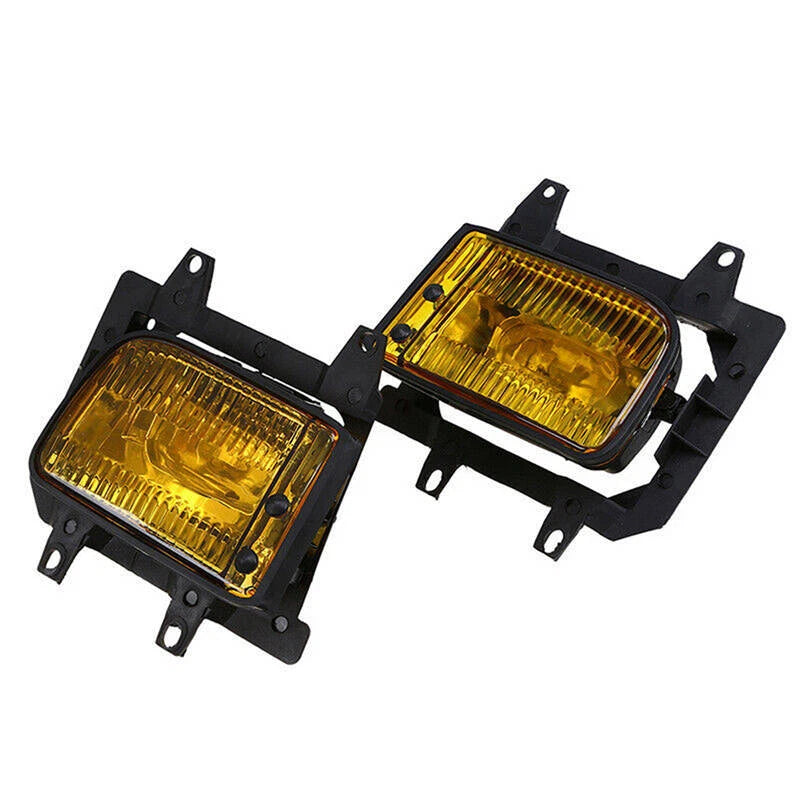2x Front Bumper Yellow Lens Fog Light Housing no Bulbs for BMW E30 1985-1993 ST