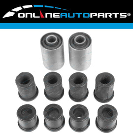 IFS Rear Leaf Spring Suspension Rubber Bush Kit for Toyota Hilux 1991-2005