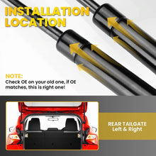 Load image into Gallery viewer, 4x Tailgate Rear Gate Trunk Lift Supports Gas Struts for Ford Focus III Turnier