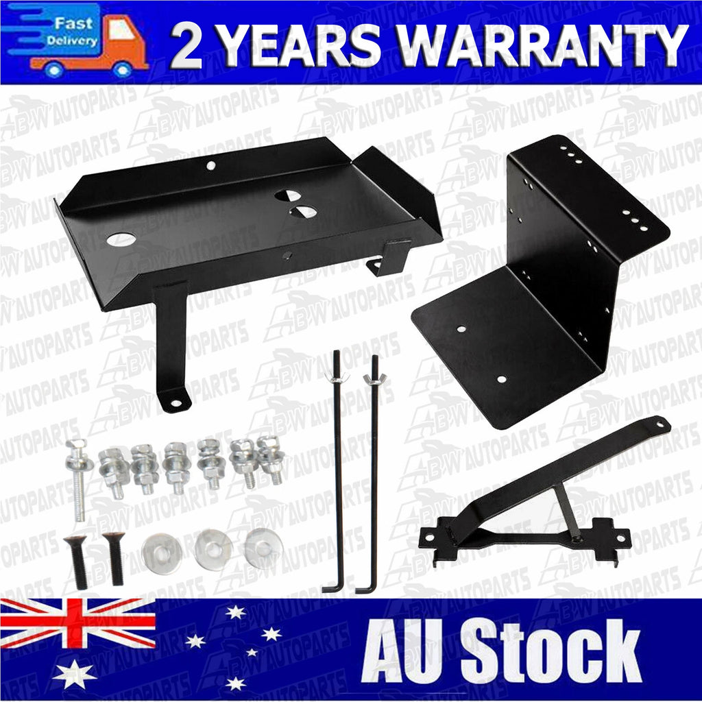 DUAL BATTERY TRAY For TOYOTA HILUX SR 1KD-FTV 3L DIESEL KUN26 KUN25 2005 - 2015