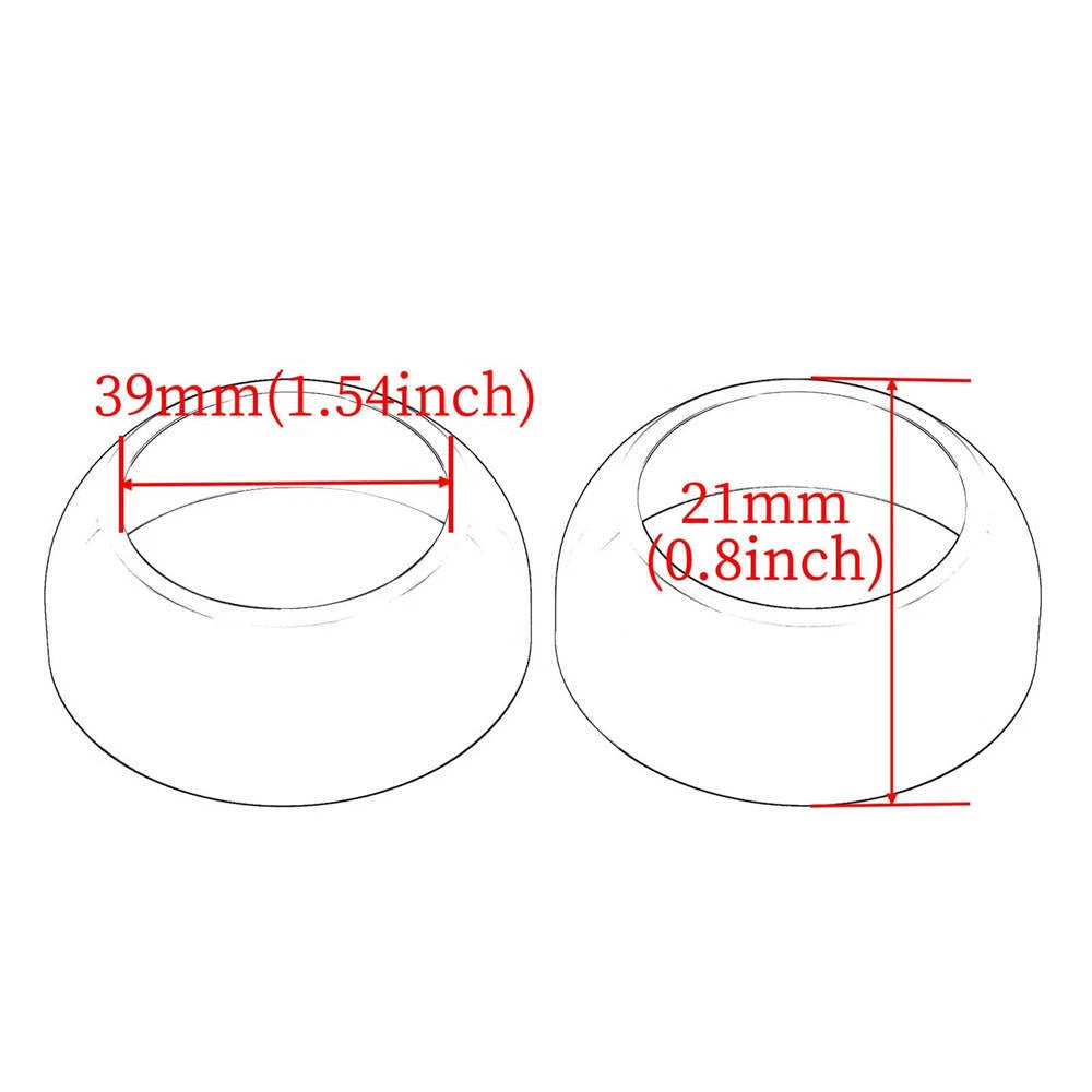 Chrome CNC Front Fork Boot Cap Covers 39mm For Harley Sportster Dyna FXR Pair ST