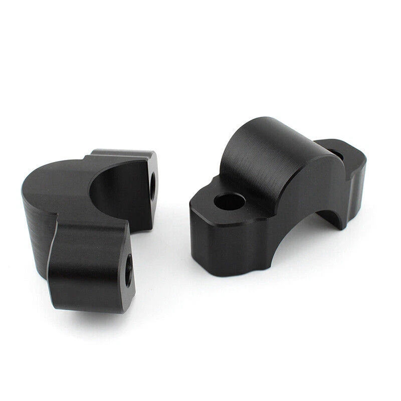 Black Handlebar Risers Clamp Mount Riser For Yamaha Tenere 700 XTZ 700 2019-2202