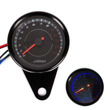 Load image into Gallery viewer, LED Backlight Universal Motorcycle 0-13000RPM Tachometer Gauge Meter DC 12V ST