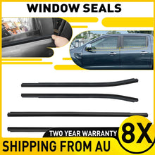 Load image into Gallery viewer, 8pcs Window Seal Weather Strips For Ford Ranger PX XLT 2012-21 4 Doors UTE Trunk