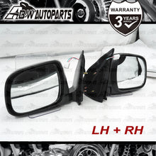 Load image into Gallery viewer, Set / Pair LH+RH Manual Door Mirror Black For Toyota Hilux Ute 2WD &amp; 4WD 05~15