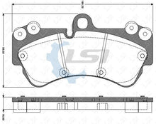 Load image into Gallery viewer, Front Brake Pads + sensors and Disc Rotors for Porsche Cayenne 9PA 330mm