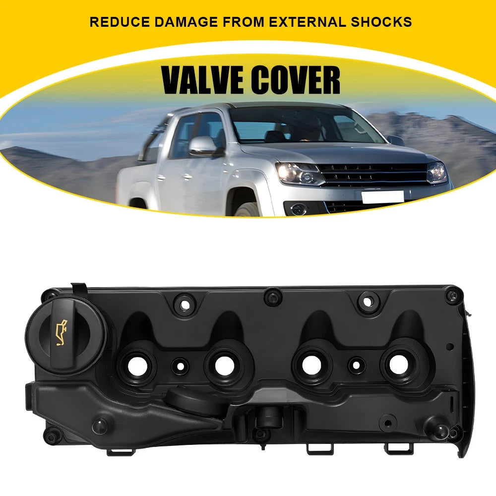 Cylinder Head Valve / Rocker Cover & Gaskets Cap For VW AMAROK 2.0 TDi BiTDi