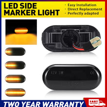 Load image into Gallery viewer, For Nissan Navara D40 350Z Qashqai Dynamic Side Marker Indicator Light 1 Pair A