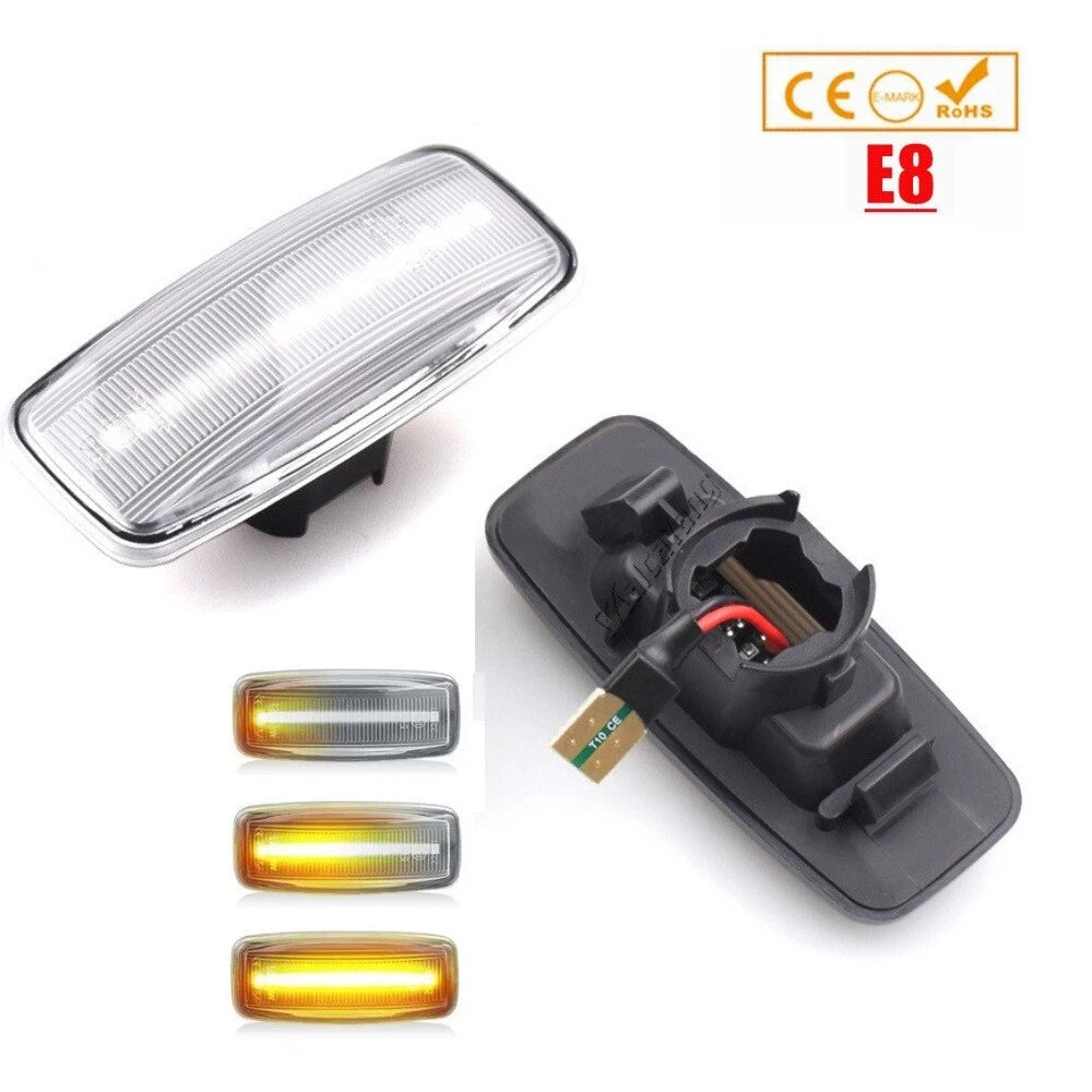 1 Pair Turn Signal Side Marker Indicator Light for Nissan Patrol Y61 (2004-2016