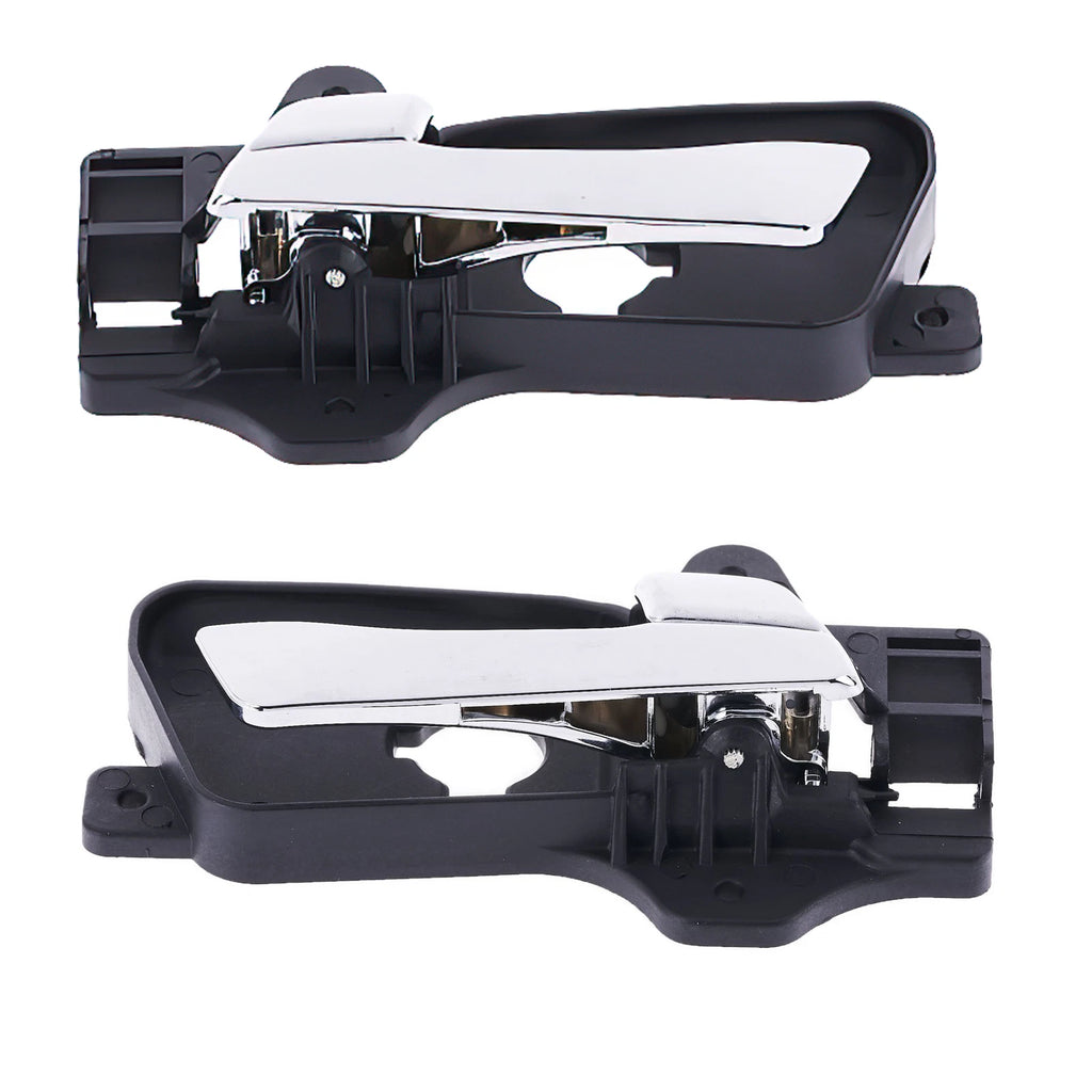 Door Handle Inner for Hyundai i30 FD 07-12 Set of 2 Chrome FRONT LEFT+RIGHT