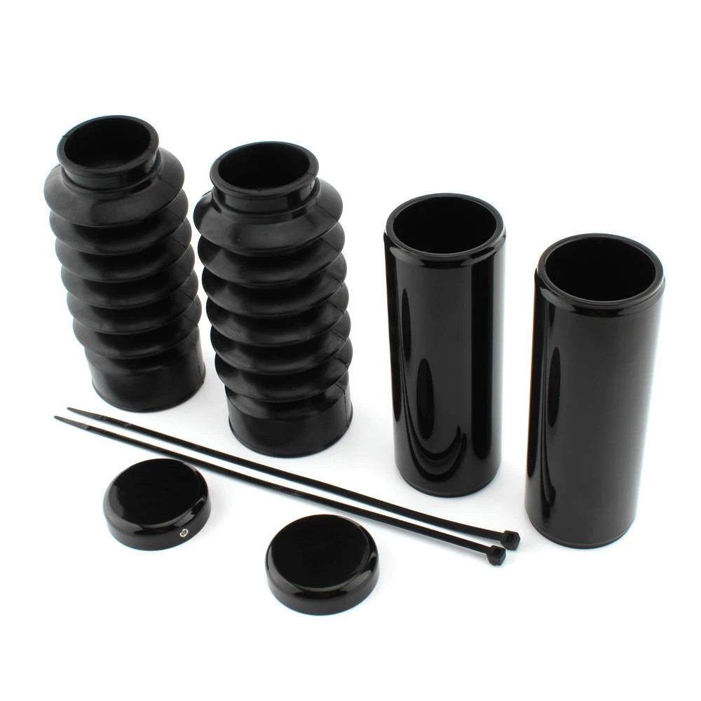 Black Front Full Fork Cover Set For Harley for Sportster X48 XL1200X 2016-2022 S